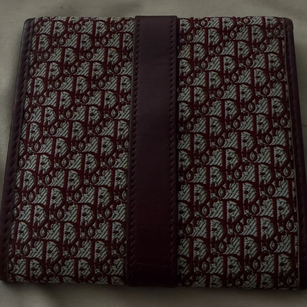 vintage dior monogram wallet